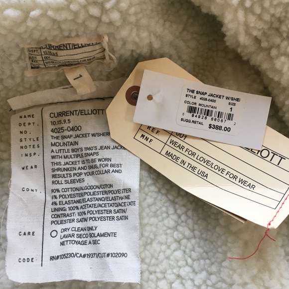 Cutrent Elliott snap sherpa jean jacket - Picture 6 of 6